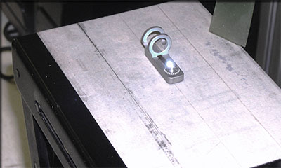 Maximum Industries - Laser Part Marking on stainless steel machined part